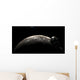 Orion-drive Spacecraft Lunar Orbit Wall Decal