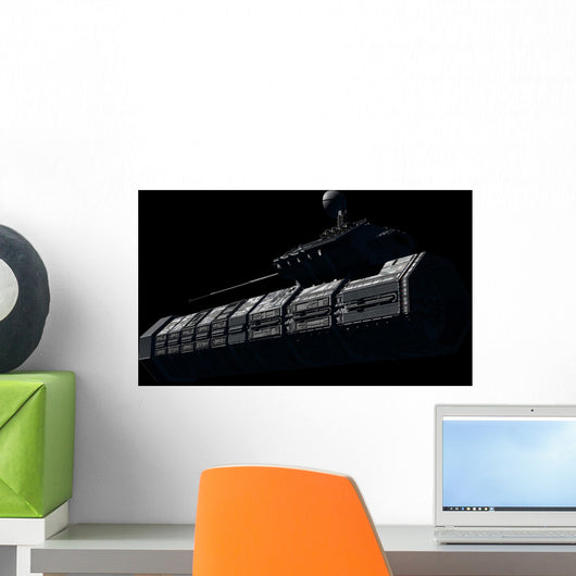 Chinese Orbital Weapons Platform Wall Decal Design 1