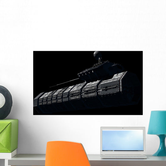 Chinese Orbital Weapons Platform Wall Decal Design 1