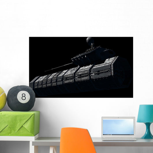 Chinese Orbital Weapons Platform Wall Decal Design 1