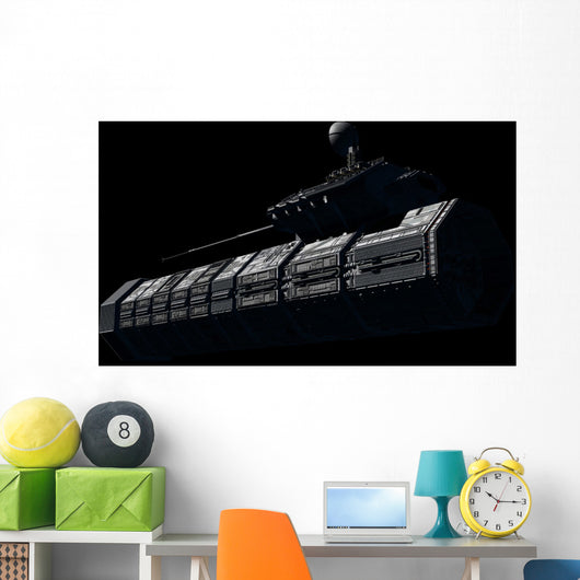 Chinese Orbital Weapons Platform Wall Decal Design 1