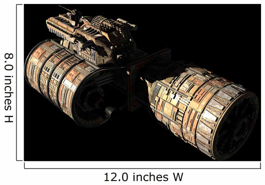 French Bulgarian Orbital Weapons Wall Decal Design 3