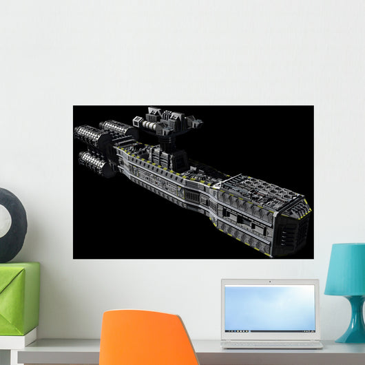 American Orbital Weapons Platform Wall Decal