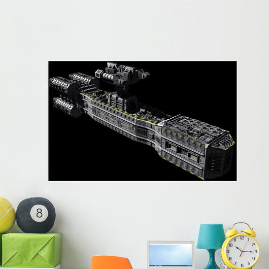 American Orbital Weapons Platform Wall Decal
