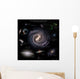 Galaxy Sizes Compared to Wall Decal