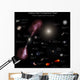 Selection Galaxies Wall Decal Design 1