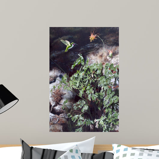 Hummingbird Wall Decal Design 2