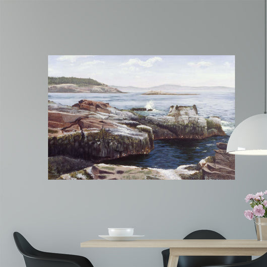 Thunder Hole Wall Decal