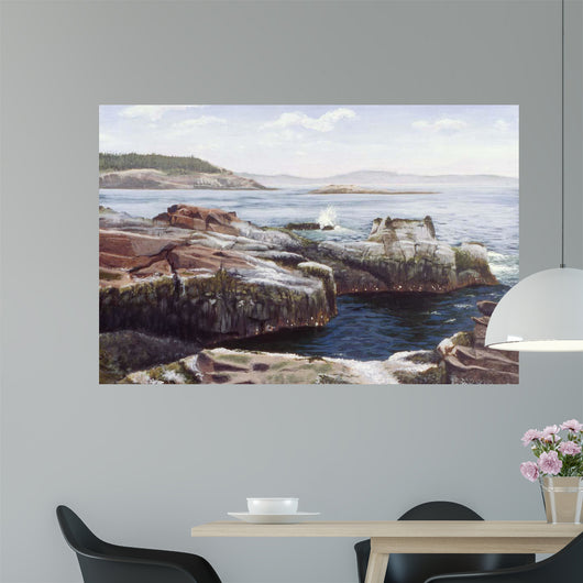Thunder Hole Wall Decal