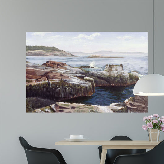 Thunder Hole Wall Decal
