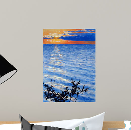 Sunset Domogo Bay Wall Decal