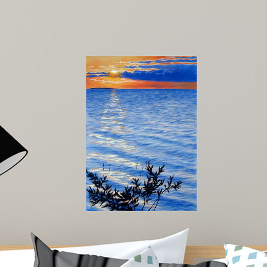 Sunset Domogo Bay Wall Decal