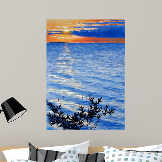 Sunset Domogo Bay Wall Decal