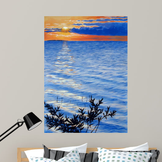 Sunset Domogo Bay Wall Decal