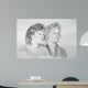 Two Ladies Wall Decal