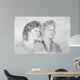 Two Ladies Wall Decal
