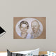 Two Old People Wall Decal