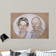 Two Old People Wall Decal
