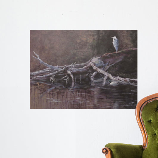 Great Blue Wall Decal