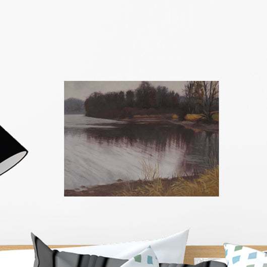 Huron River Bridge Wall Decal
