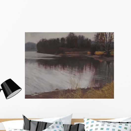 Huron River Bridge Wall Decal
