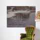 Huron River Cold Wall Decal