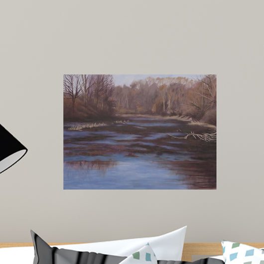 Huron River Cove Wall Decal