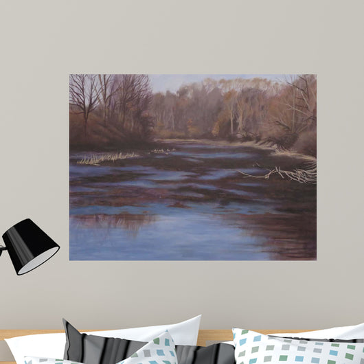 Huron River Cove Wall Decal