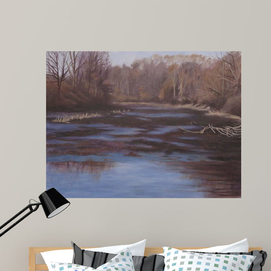 Huron River Cove Wall Decal