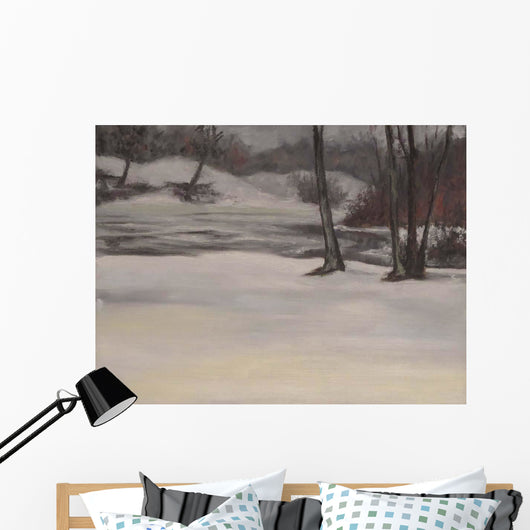 Huron River Milford Wall Decal