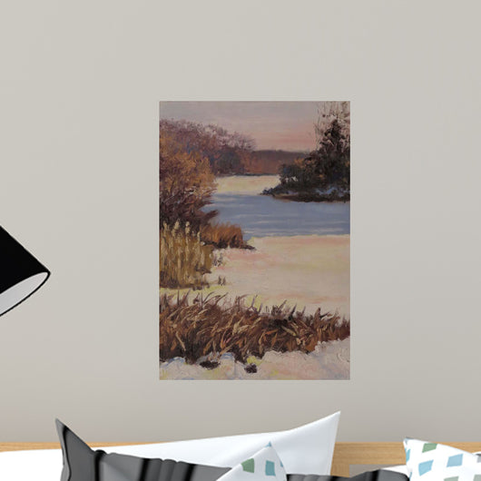 Kent Lake Snow Wall Decal