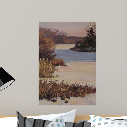 Kent Lake Snow Wall Decal