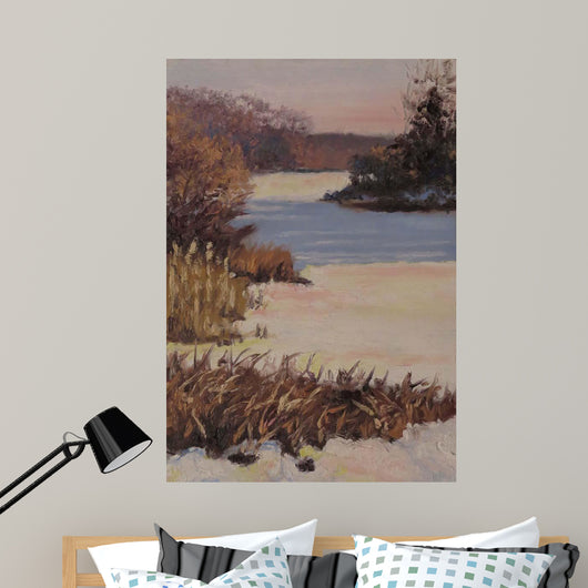 Kent Lake Snow Wall Decal