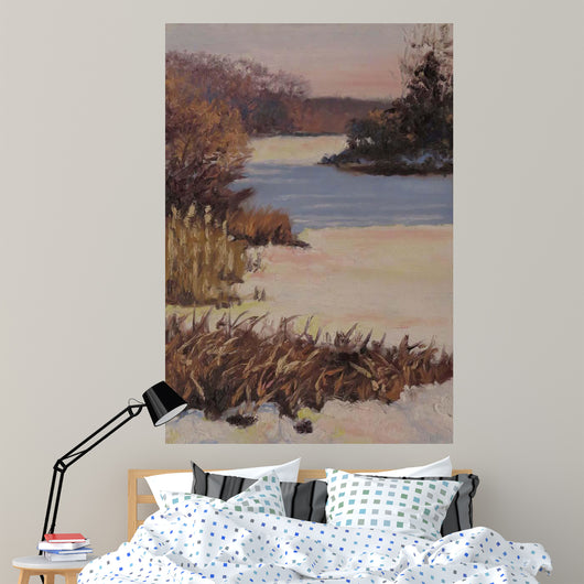 Kent Lake Snow Wall Decal
