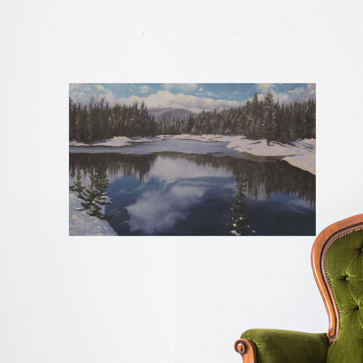 Near Lewis Lake Wall Decal