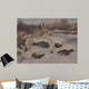 Snow Mounds Wall Decal