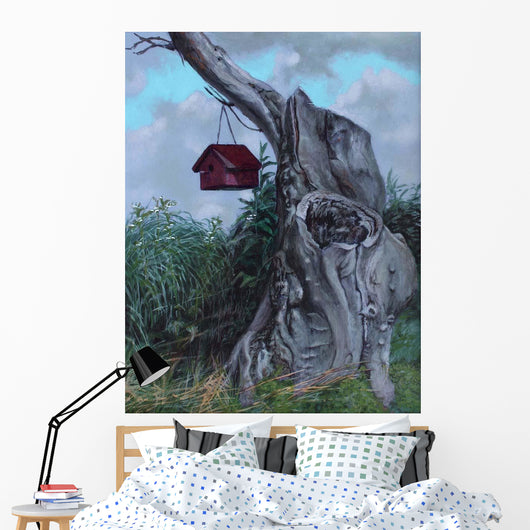 Bird House Wall Decal