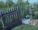 Fence Gate Wall Decal