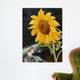 Sunflower and Chipmunk Wall Decal