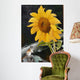 Sunflower and Chipmunk Wall Decal