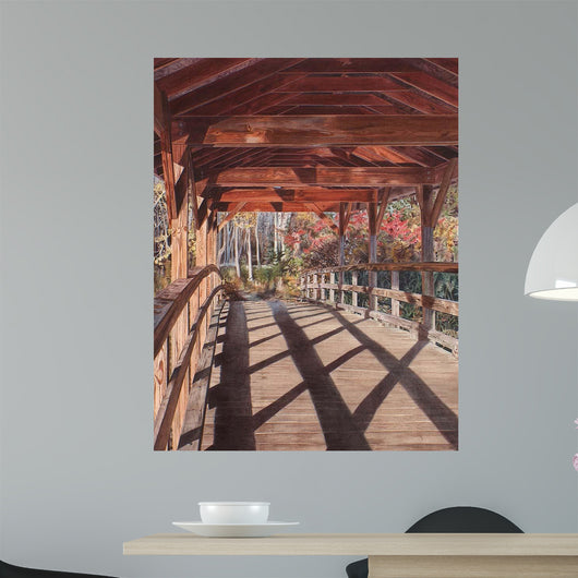 Over River Wall Decal Design 2