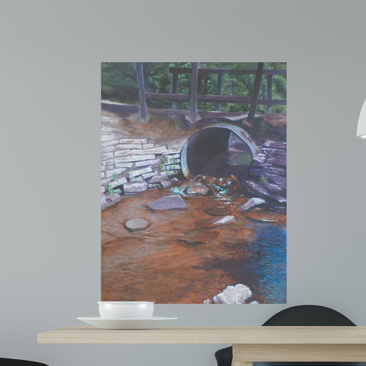 Plein Air Culvert Wall Decal