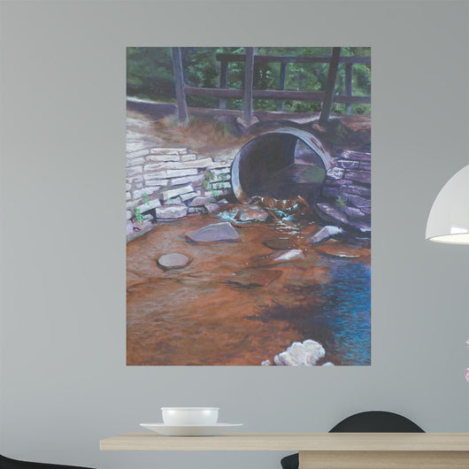 Plein Air Culvert Wall Decal