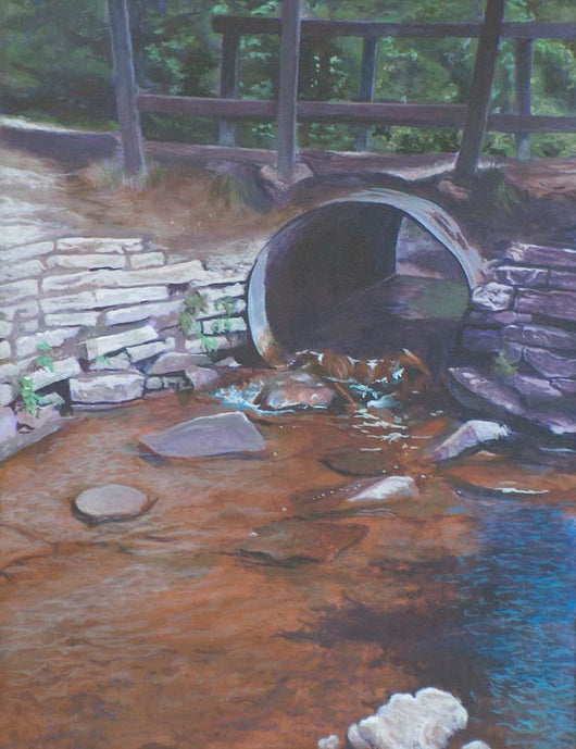 Plein Air Culvert Wall Decal