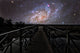 Bridge Distant Planet Wall Decal