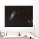 Messier 106 Spiral Galaxy Wall Decal