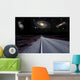 Galactic Night Scene Distant Wall Decal