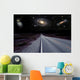 Galactic Night Scene Distant Wall Decal