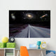 Galactic Night Scene Distant Wall Decal