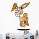 Cartoon Rabbit Wall Decal